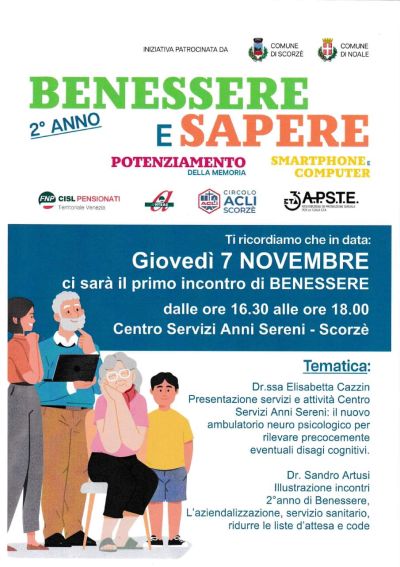 Benessere e Sapere - Circolo Acli Scorzè (VE)