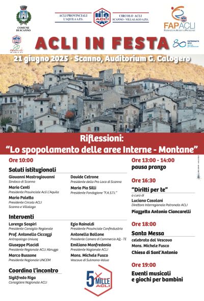 Acli in festa - Scanno (AQ) - Circolo Acli Scanno e Acli l'Aquila (AQ)