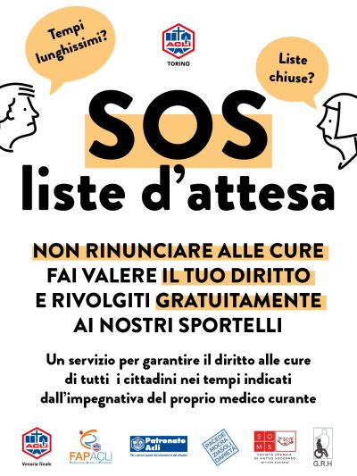 SOS liste d'attesa - Torino - Acli Torino (TO)