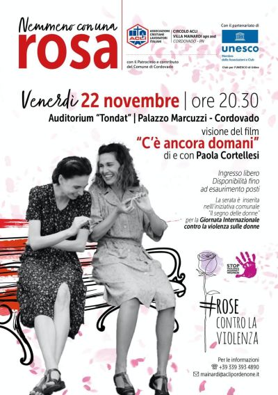 Visione del film "C'è ancora domani" - Circolo Acli Villa Mainardi Cordovado (PN)