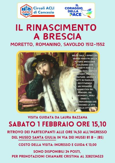 Il Rinascimento a Brescia - Circolo Acli Concesio (BS)