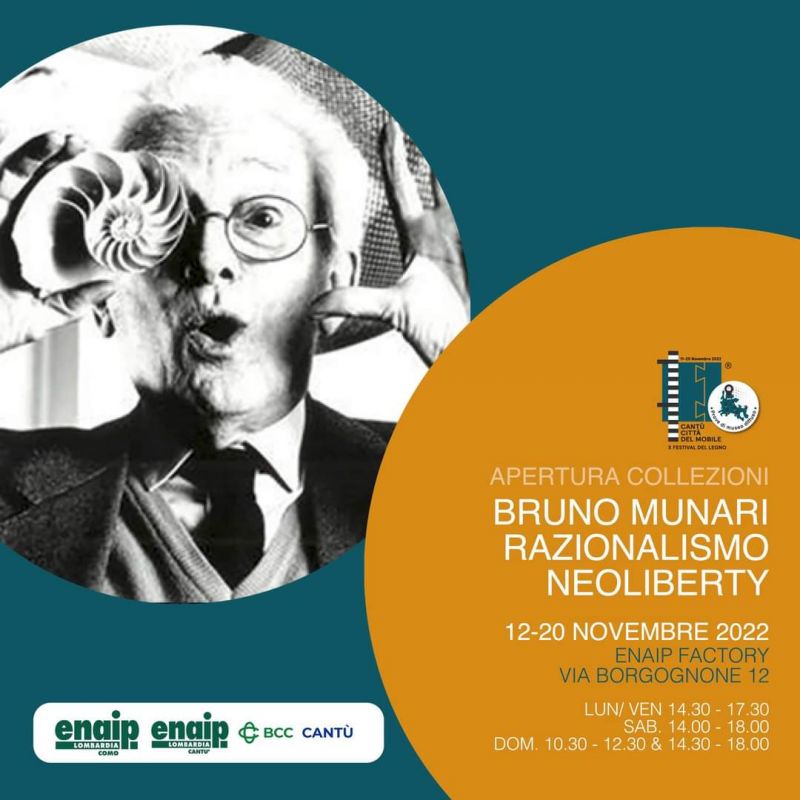 Apertura collezioni: "Bruno Munari", "Razionalismo" e "NeoLiberty" - Enaip Lombardia
