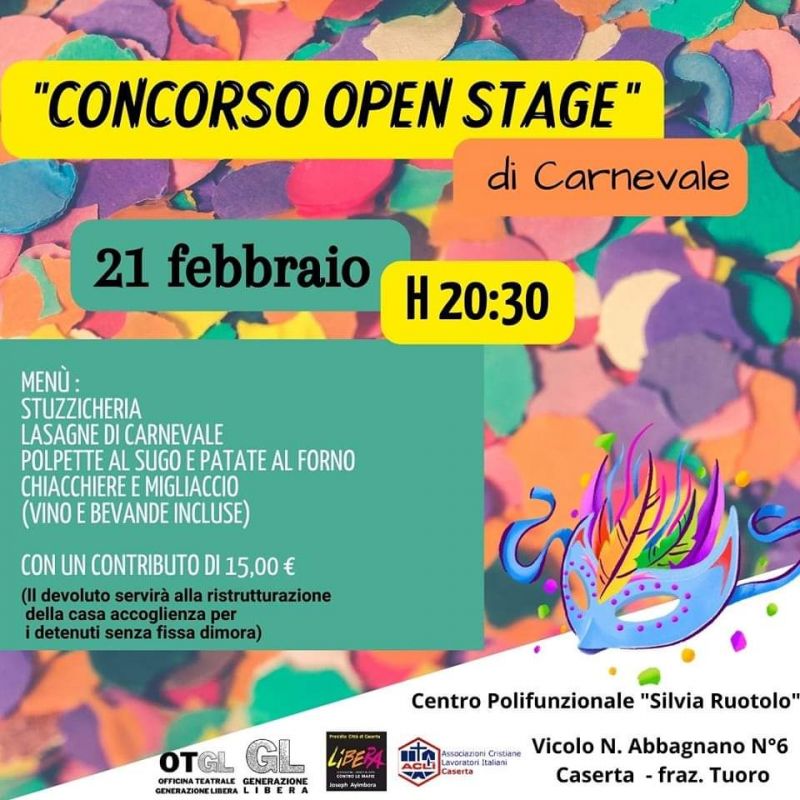 Concorso Open Stage di Carnevale - Acli Caserta (CE)