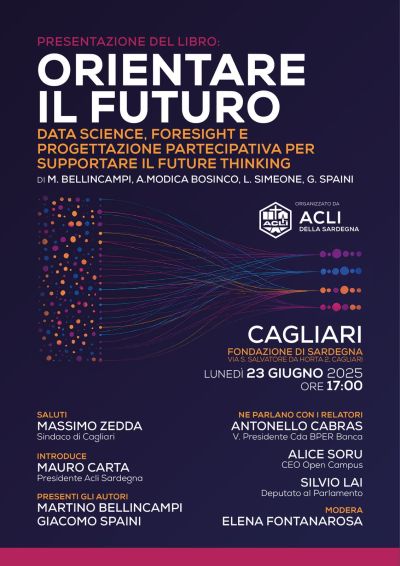 Presentazione del libro "Orientare il futuro" - Cagliari - Acli Sardegna