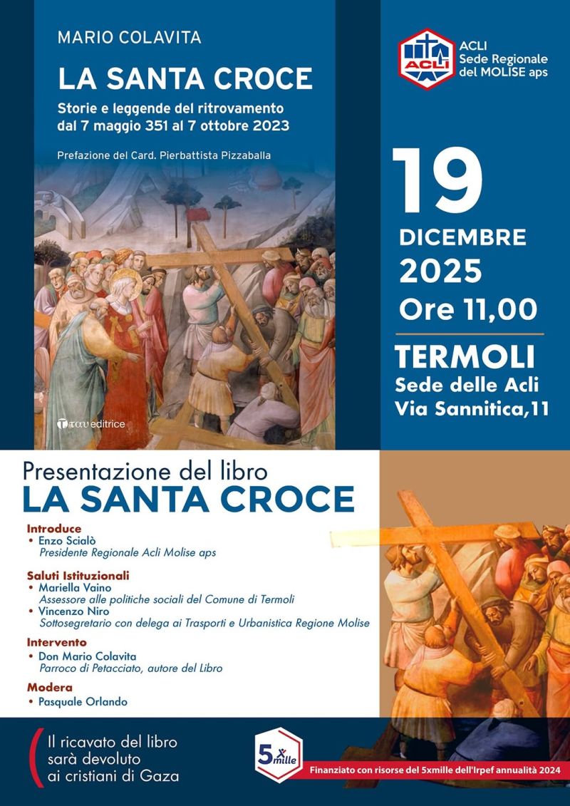 Presentazione del libro "La Santa Croce" - Termoli - Acli Molise