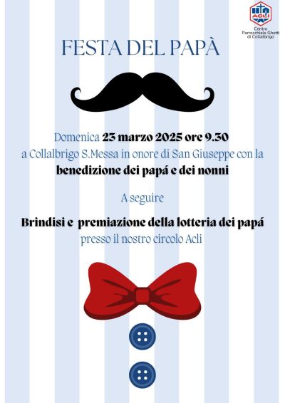 Festa del Papà - Circolo Acli Collalbrigo (TV)
