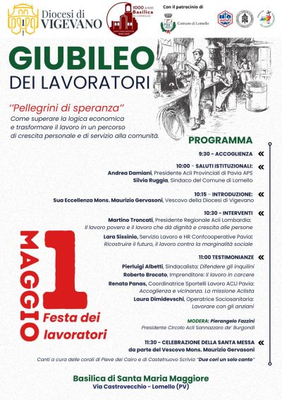 Giubileo dei Lavoratori - Circolo Acli Sannazzaro de' Burgondi (PV)