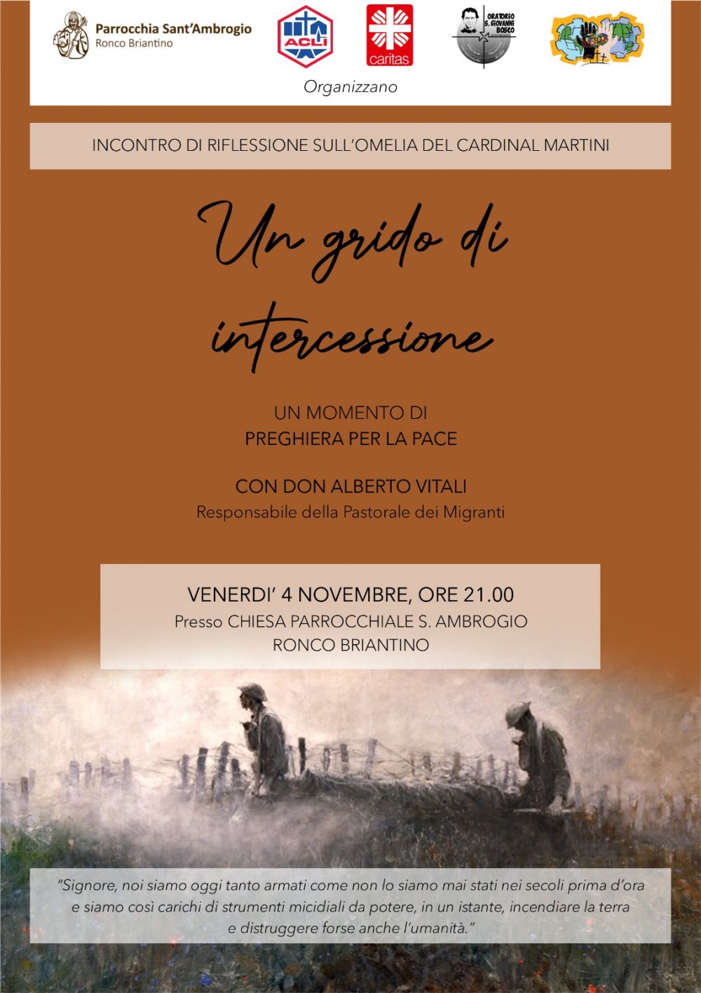 Un grido di intercessione - Acli Monza e Brianza (MB)