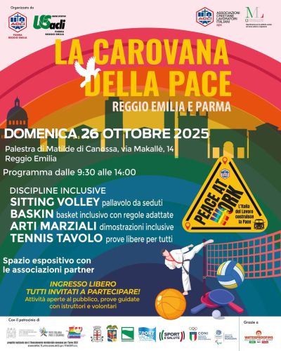La Carovana della Pace - Reggio Emilia e Parma - Acli Parma e Reggio Emilia