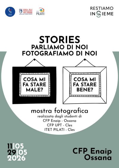 STORIES PARLIAMO DI NOI FOTOGRAFIAMO DI NOI - OSSANA (TN)