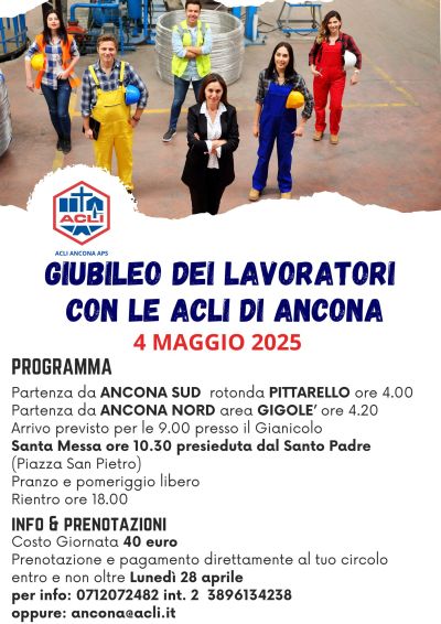 Giubileo dei lavoratori - Acli Ancona (AN)