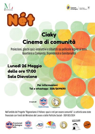 Ciaky: Cinema di comunità - Acli Bologna (BO)