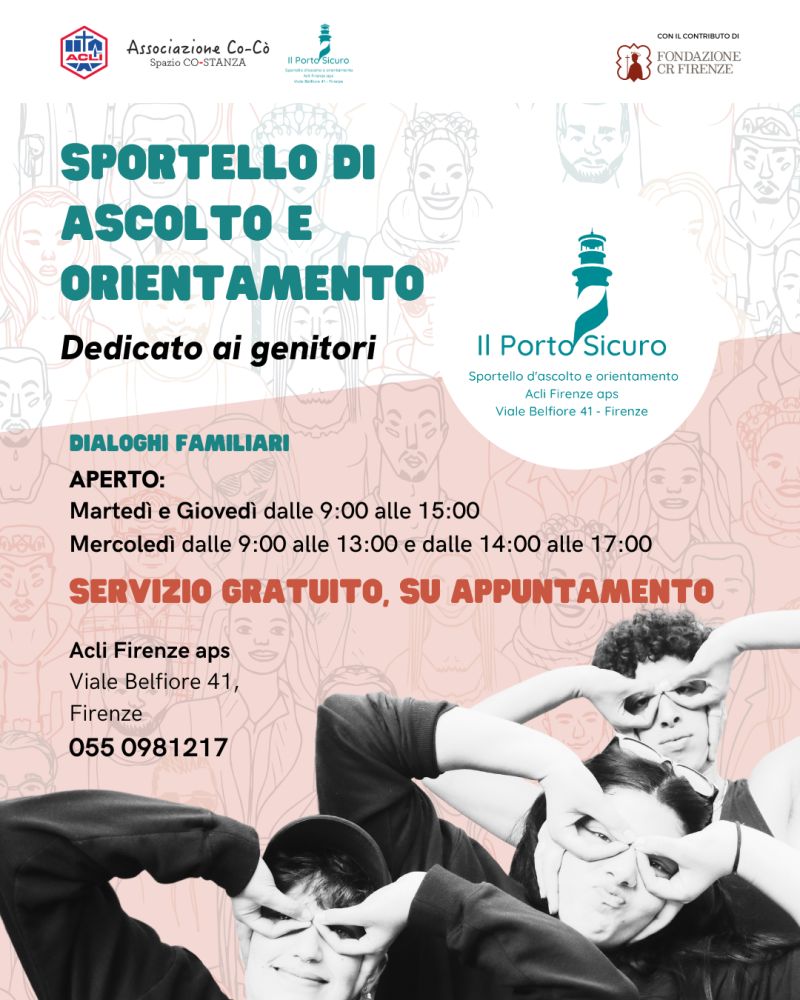Sportello di Ascolto e Orientamento - Firenze - Acli Firenze (FI)