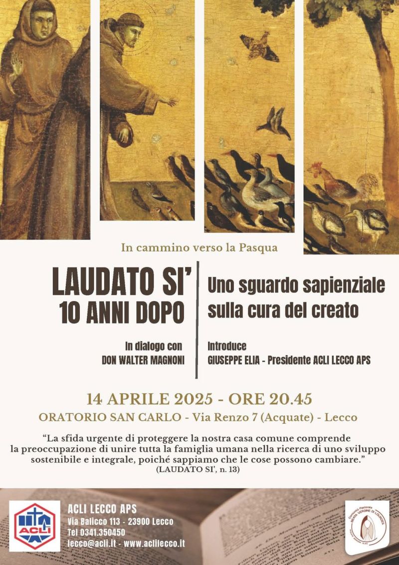 Laudato Sì 10 anni dopo - Acli Lecco (Lecco)
