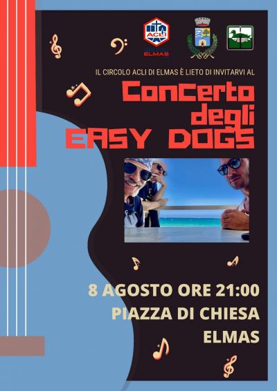 Concerto degli Easy Dogs - Circolo ACLI Elmas APS (CA)