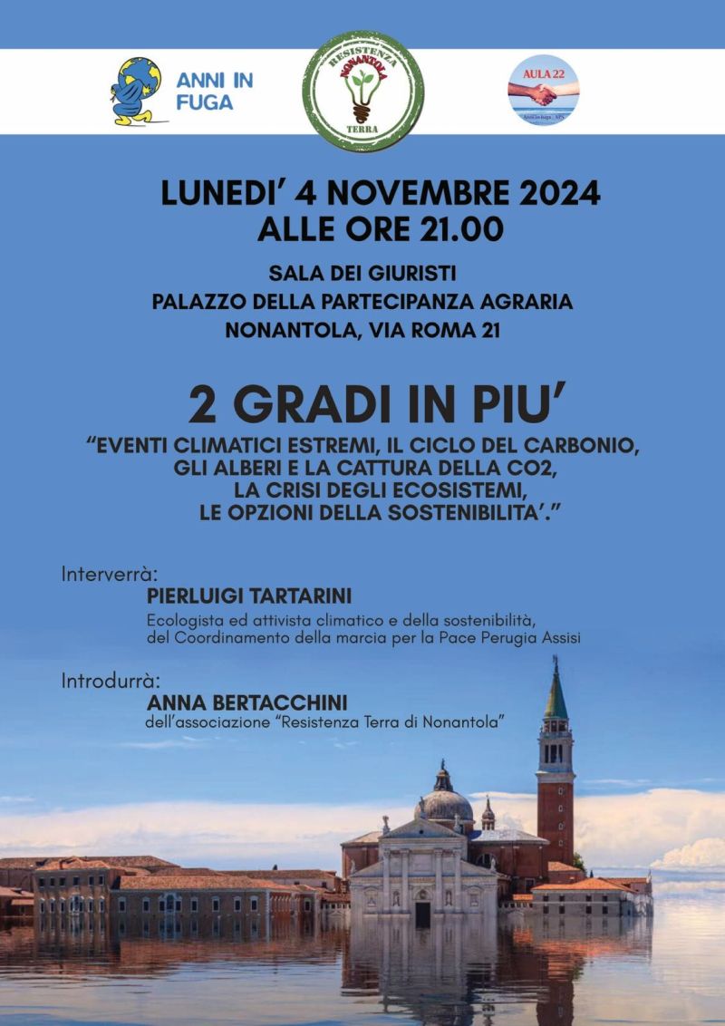 2 Gradi in più - &quot;Anni in fuga&quot; affiliata Acli modena (MO)