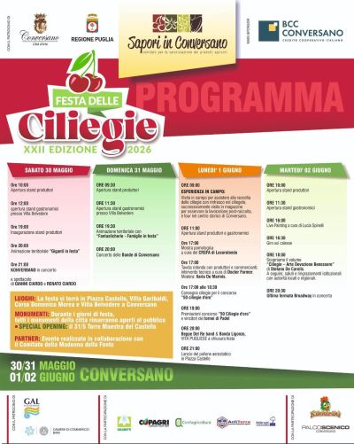 FESTA DELLE CILIEGIE - CONVERSANO (BA)