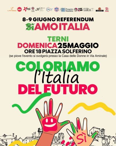Coloriamo l'Italia del futuro, Acli Terni