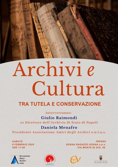 Archivi e cultura - Circolo Acli Sogna Ragazzo Sogna (NA)