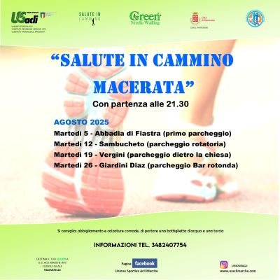 Salute in Cammino - Macerata - US Acli Marche