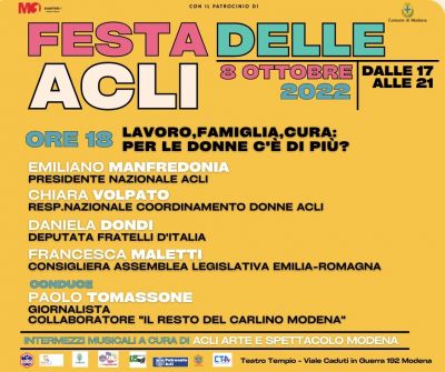 Festa delle Acli - Acli Modena (MO)