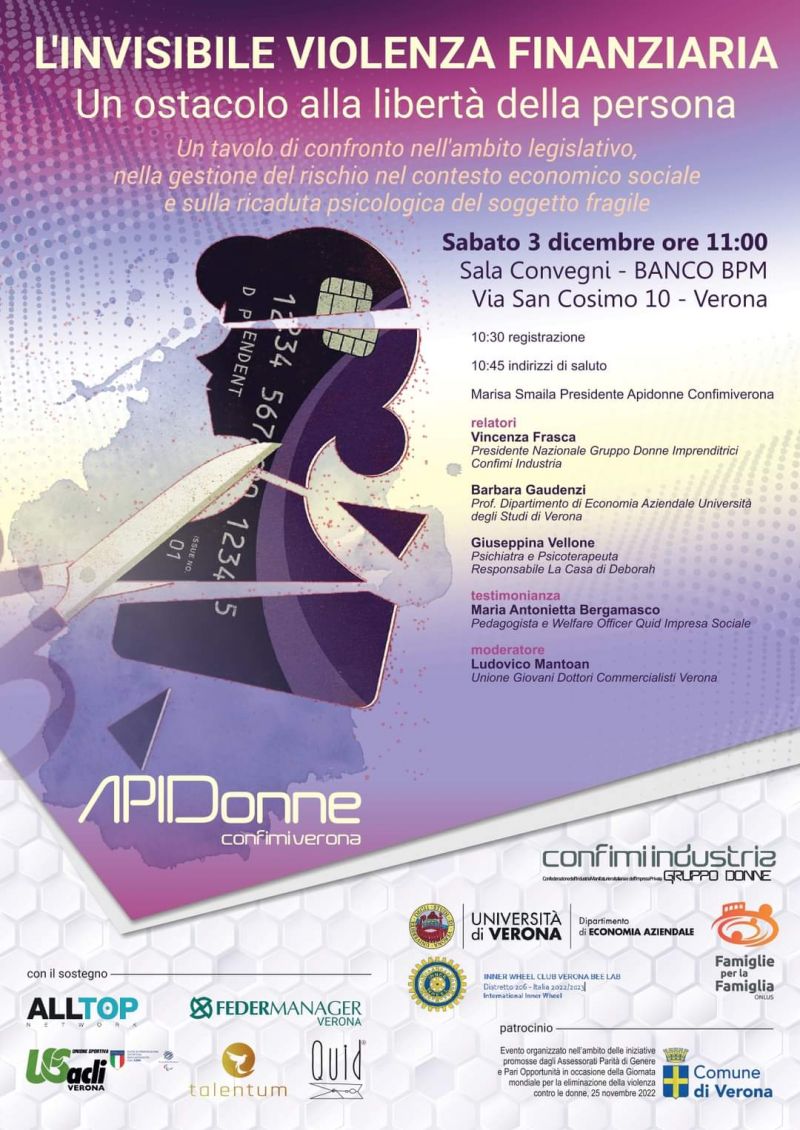 L'invisibile violenza finanziaria - Acli Verona (VR)