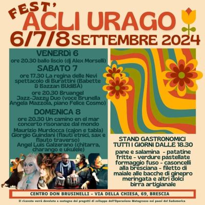 Fest&#039;Acli Urago - Circolo Acli Urago Mella (BS)