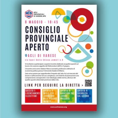 Consiglio Provinciale Aperto - Acli Varese (VA)