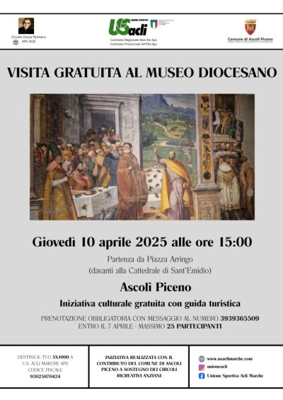 Visita gratuita al Museo Diocesano - Circolo Acli Oscar Romero e US Acli Marche