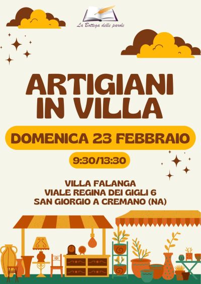 Artigiani in villa - La Bottega delle parole affiliata Acli Napoli (NA)