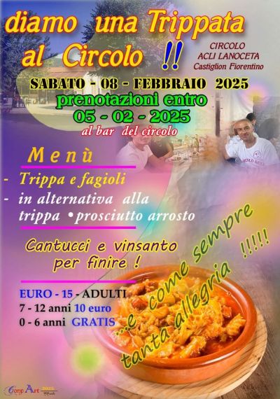 Diamo una Trippata al Circolo - Circolo Acli La Noceta (AR)