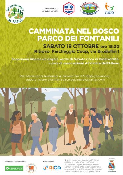 Camminata nel Bosco - Novate Milanese - Circolo Acli Novate Milanese (MI)