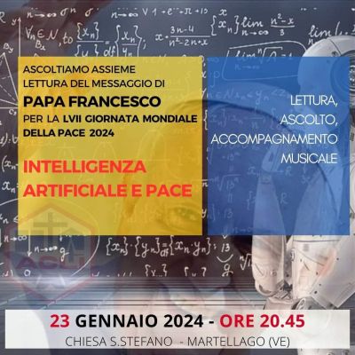 Intelligenza artificiale e Pace - Circolo Acli Martellago (VE)