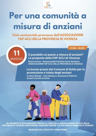 Per una comunità a misura di anziani - FAP Acli Vicenza (VI)