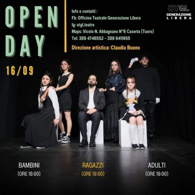 Open Day - &quot;Generazione Libera&quot; aff. Acli Caserta (CE)