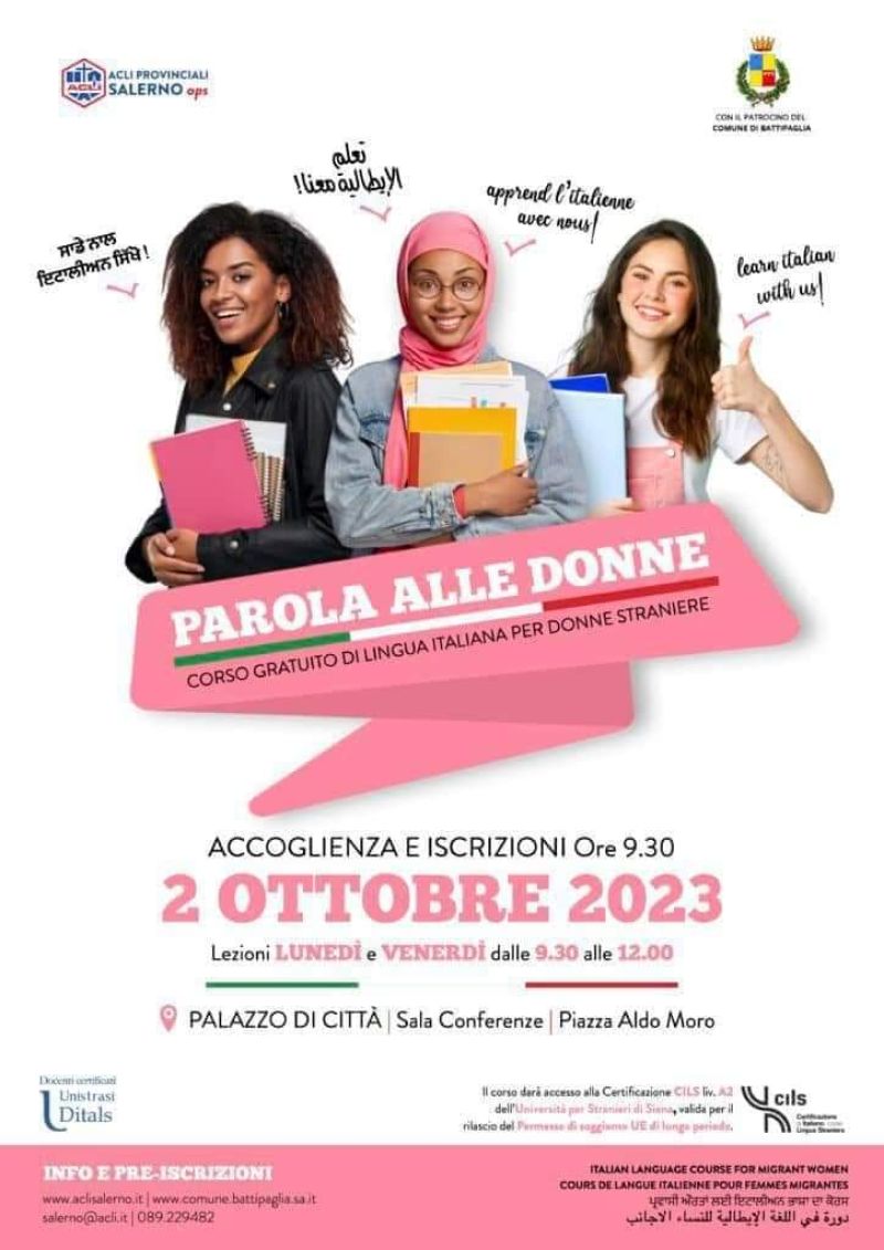 Parola alle donne - Acli Salerno (SA)