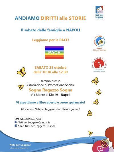 Andiamo Diritti alle Storie: Leggiamo per la Pace - Napoli - Sogna Ragazzo Sogna (NA)