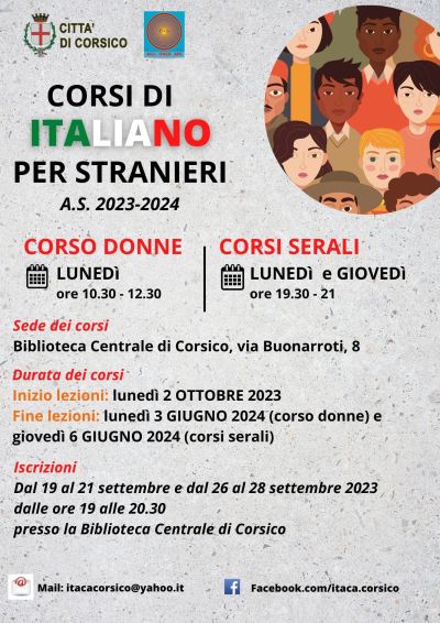 Corso di italiano per stranieri - Circolo Acli Corsico (MI)