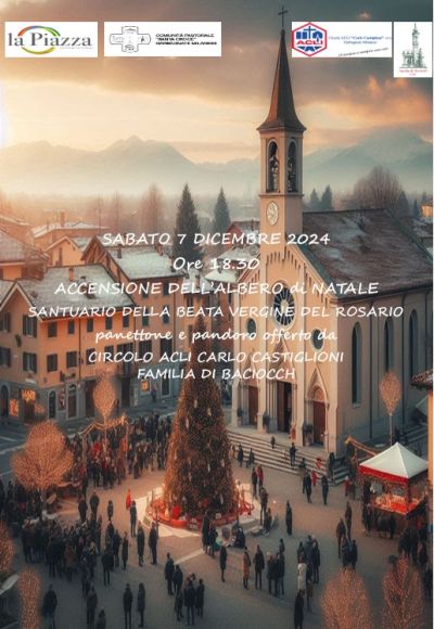 Accensione dell'albero di Natale - Circolo Acli Carlo Castiglioni (MI)