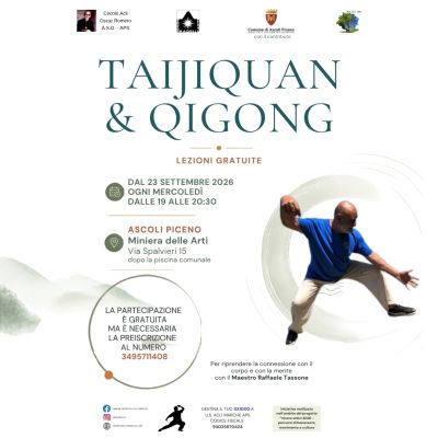 TAIJIQUAN E QIGONG - ASCOLI PICENO - CIRCOLO OSCAR ROMERO ASD APS