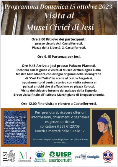Visita ai Musei Civici di Jesi - CircolO Acli Castelferretti (AN)