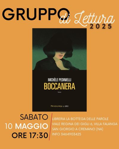 Gruppo di lettura 2025: Boccanera - La Bottega delle parole aff. Acli Napoli (NA)