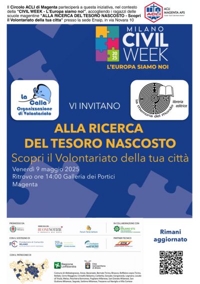 Alla ricerca del tesoro nascosto - Circolo Acli Magenta (MI)