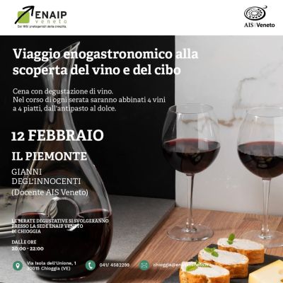 Viaggio enogastronomico alla scoperta del vino e del cibo - Enaip Veneto