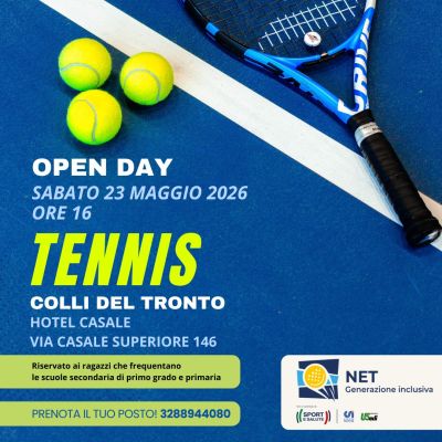 OPEN DAY TENNIS - COLLI DEL TRONTO (AP) - US ACLI MARCHE