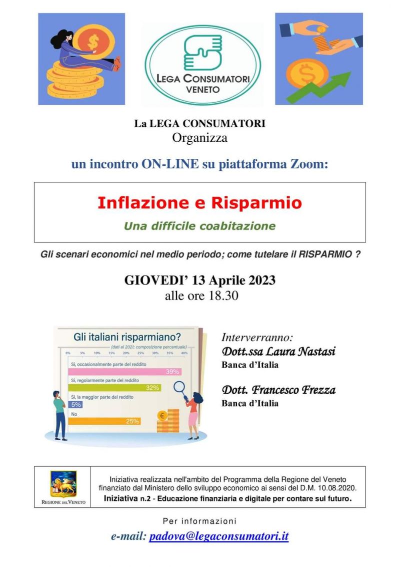 Inflazione e Risparmio - Acli Padova (PD)