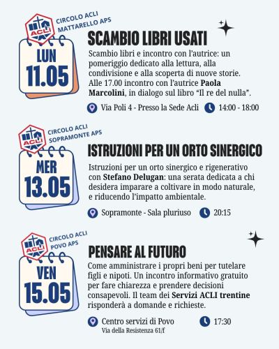 PENSARE AL FUTURO - POVO (TN)