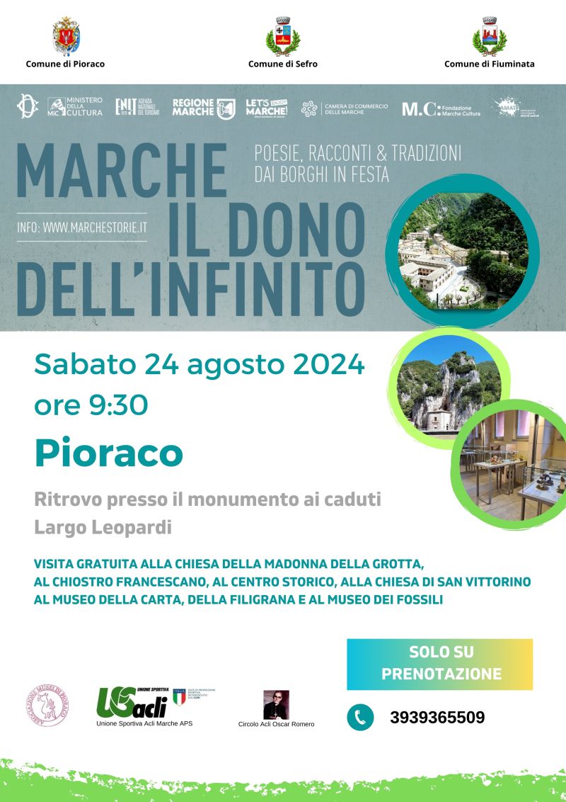 Marche, il dono dell'infinito: Pioraco - US Acli Marche