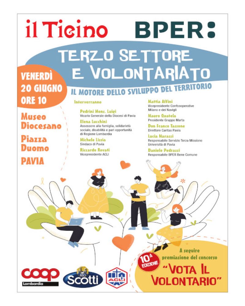 Terzo settore e volontariato - Pavia - Acli Pavia (PV)