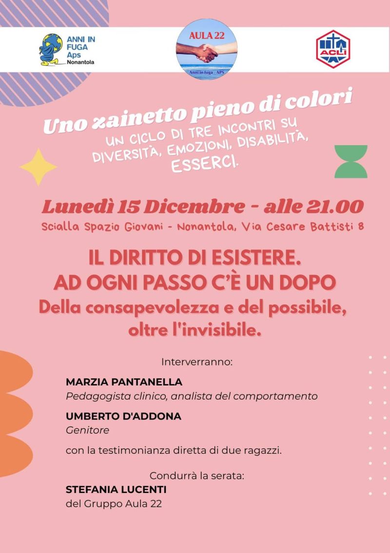 Il diritto di esistere. Ad ogni passo c'è un dopo - Nonantola - Acli Modena e Circolo Anni in Fuga ass. Acli Modena (MO)